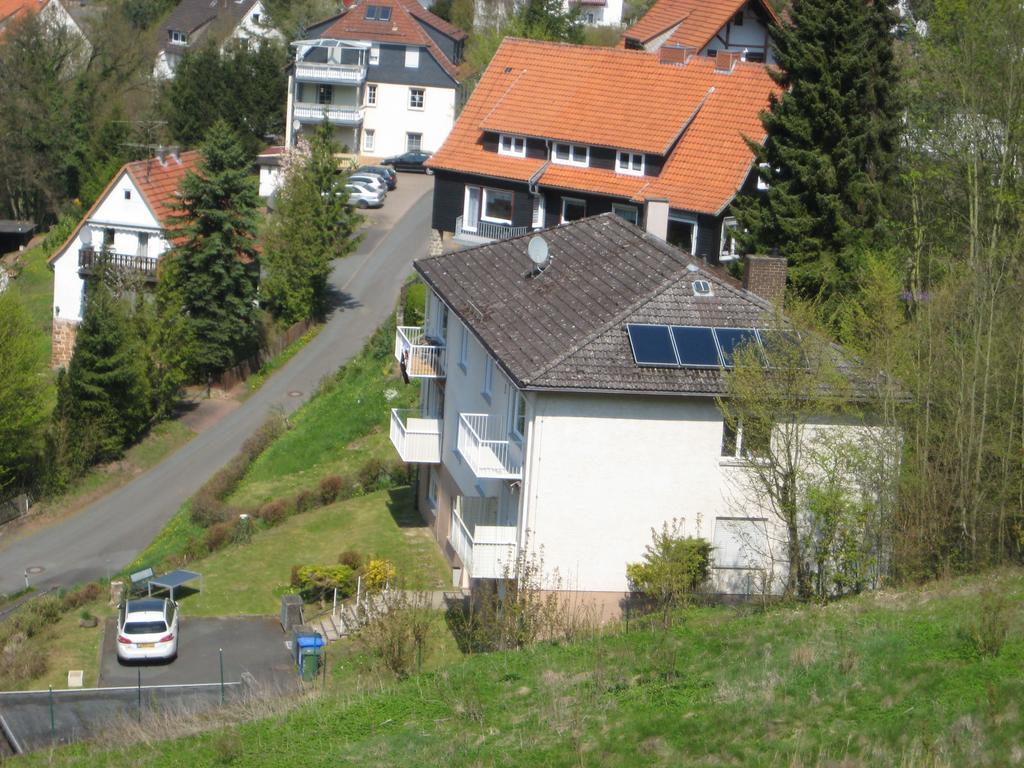 Schlossberg Ferienwohnung Waldeck  Exterior photo